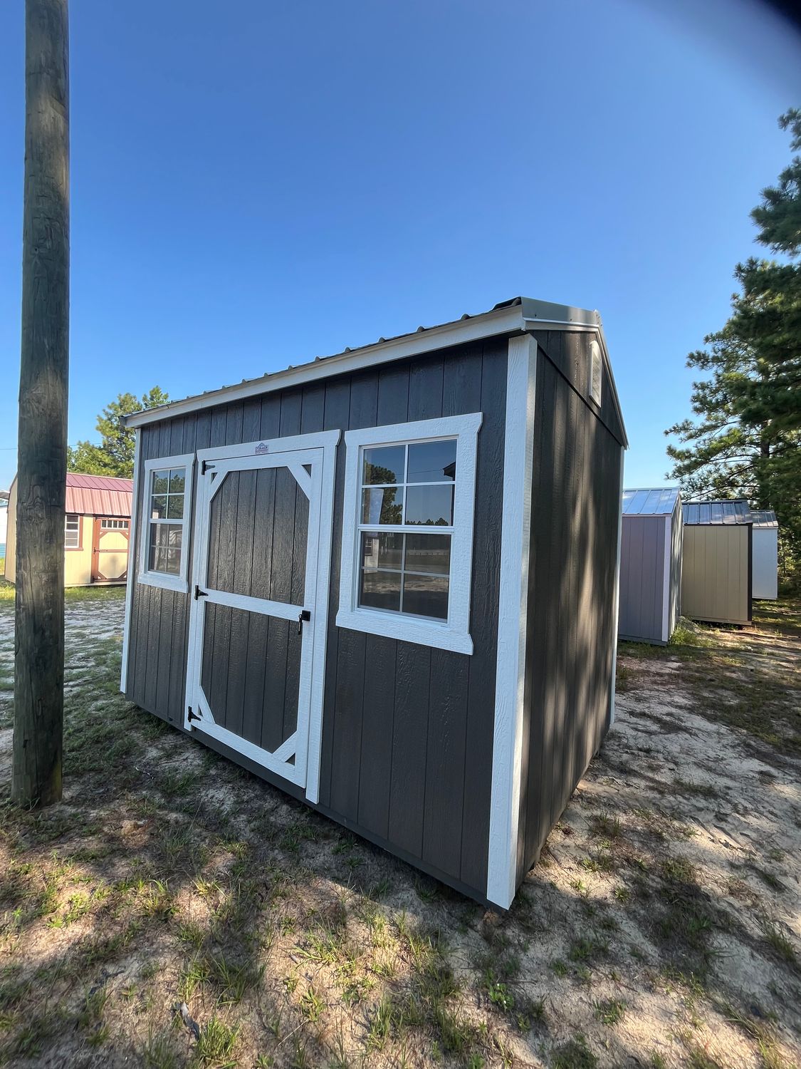 8X12 Side Utility Shed 8X12 Side Utility Shed