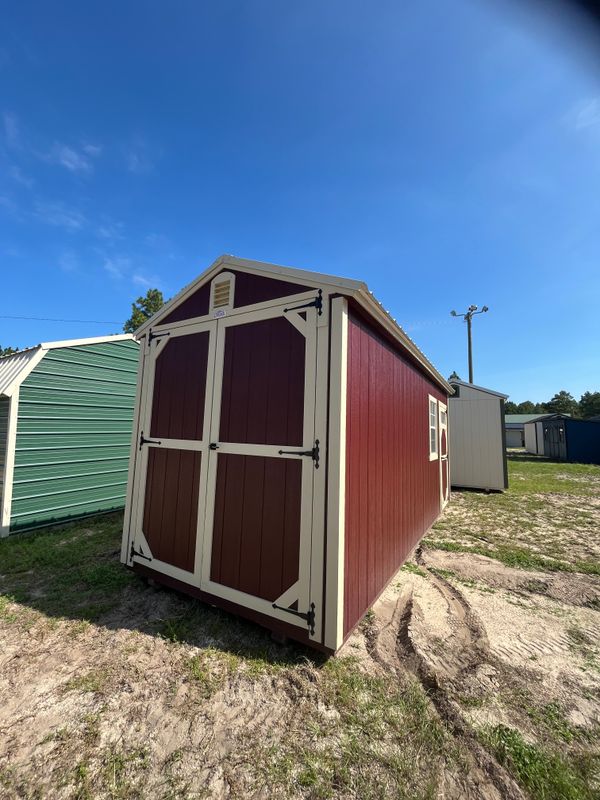 8X20 Utility Shed w/ Oversized End Doors
