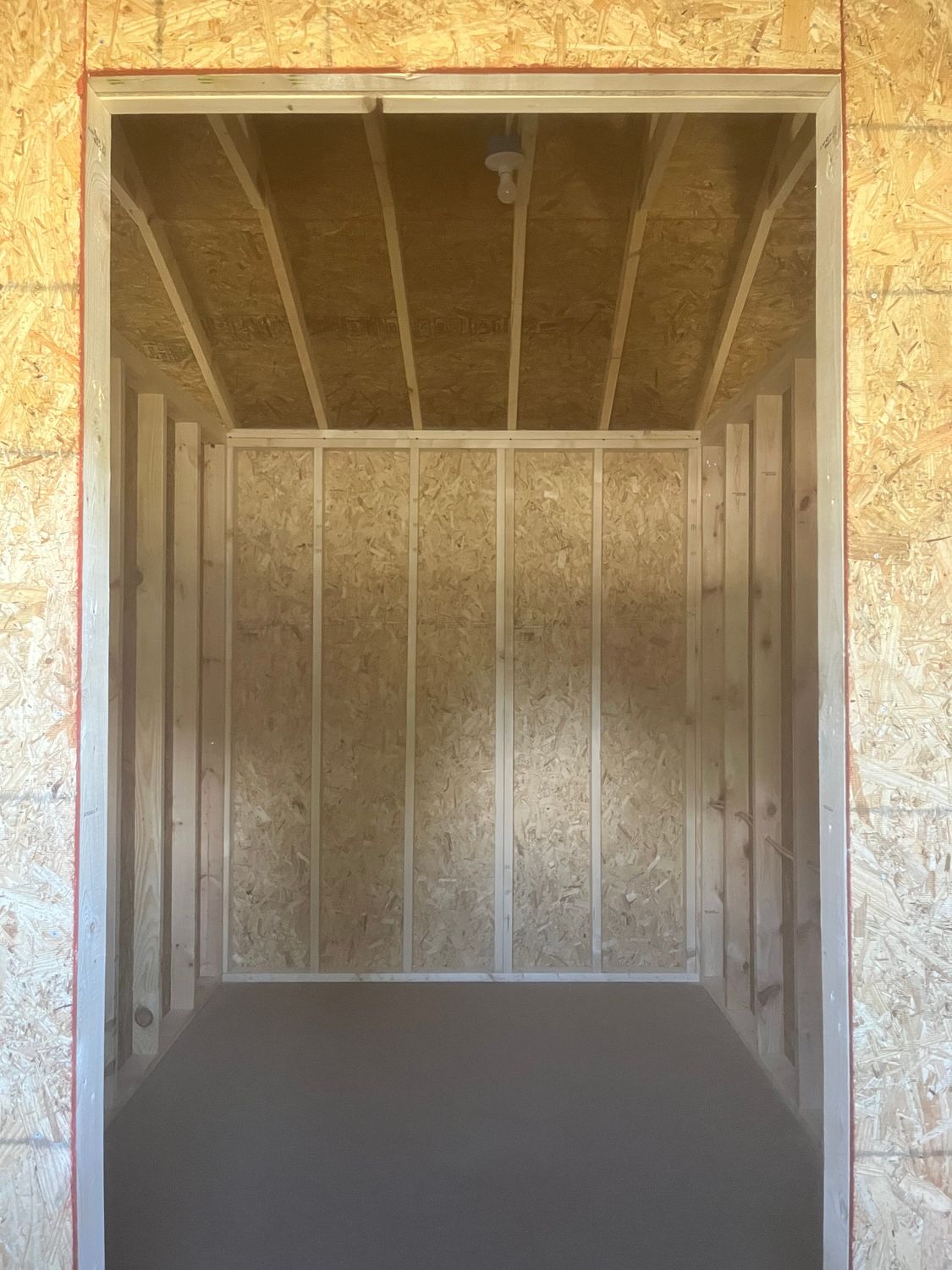 14 x 40 Side Utility W/Framed Walls