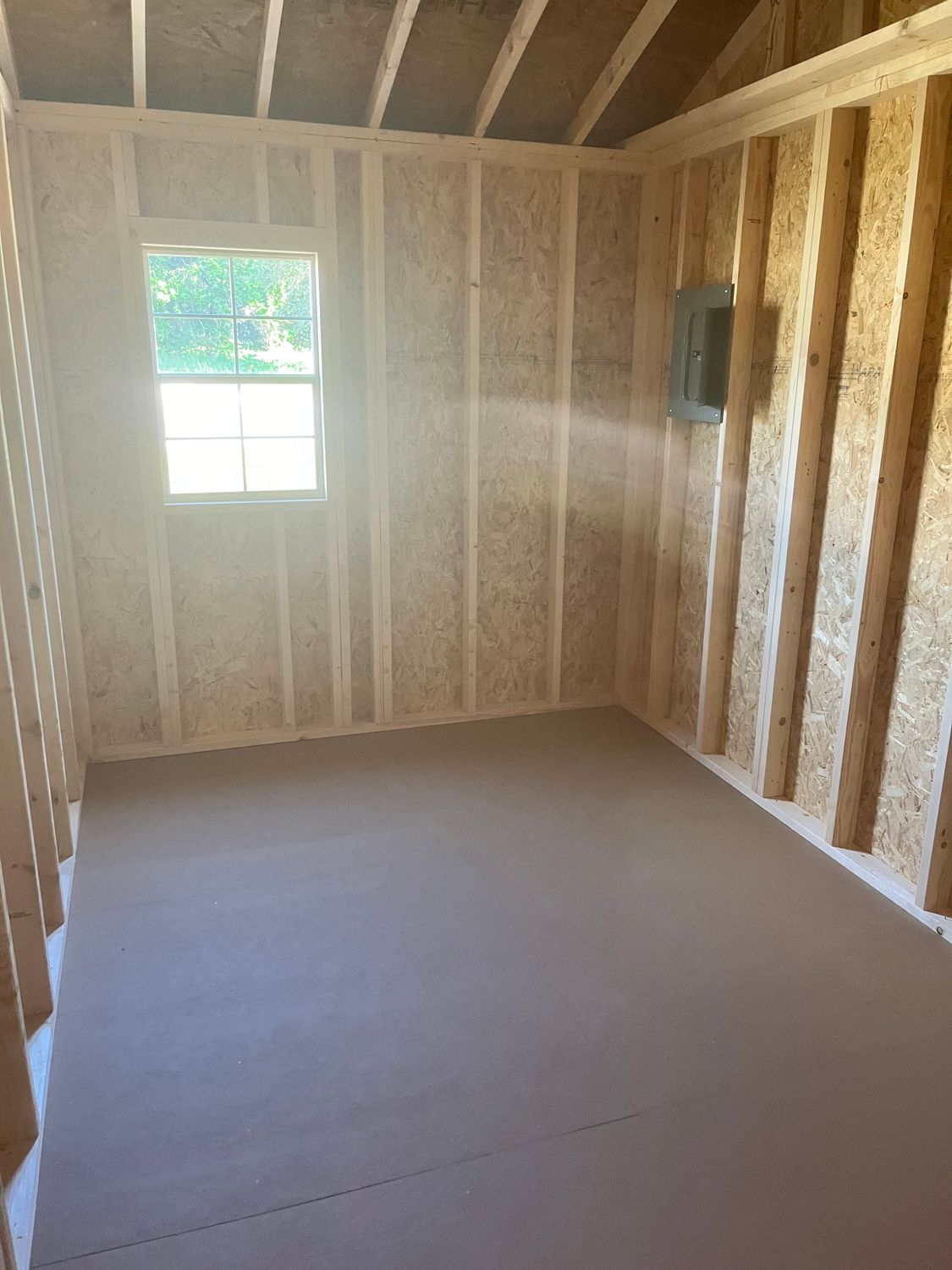 14 x 40 Side Utility W/Framed Walls