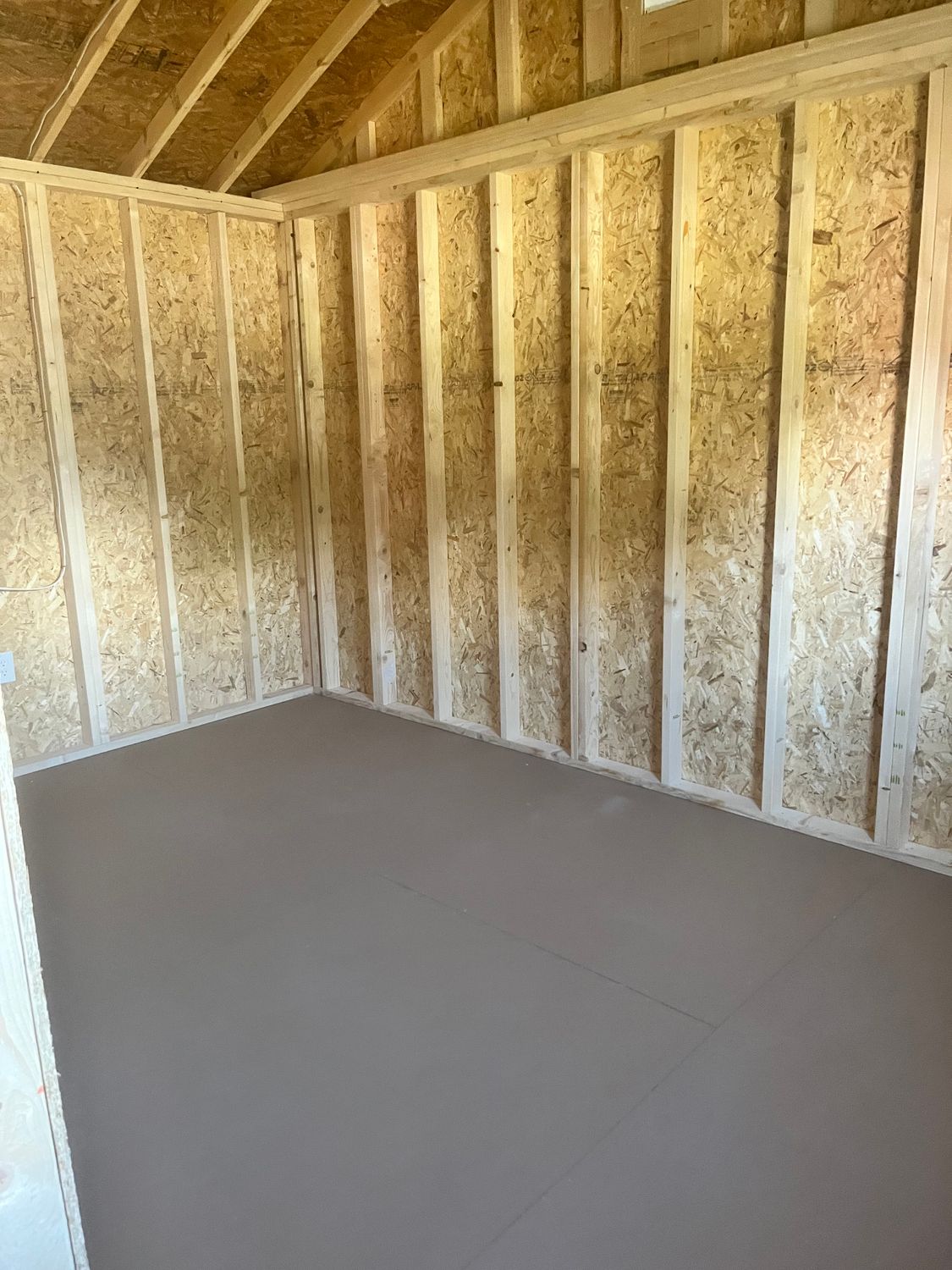 14 x 40 Side Utility W/Framed Walls
