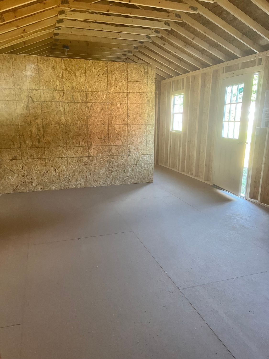 14 x 40 Side Utility W/Framed Walls