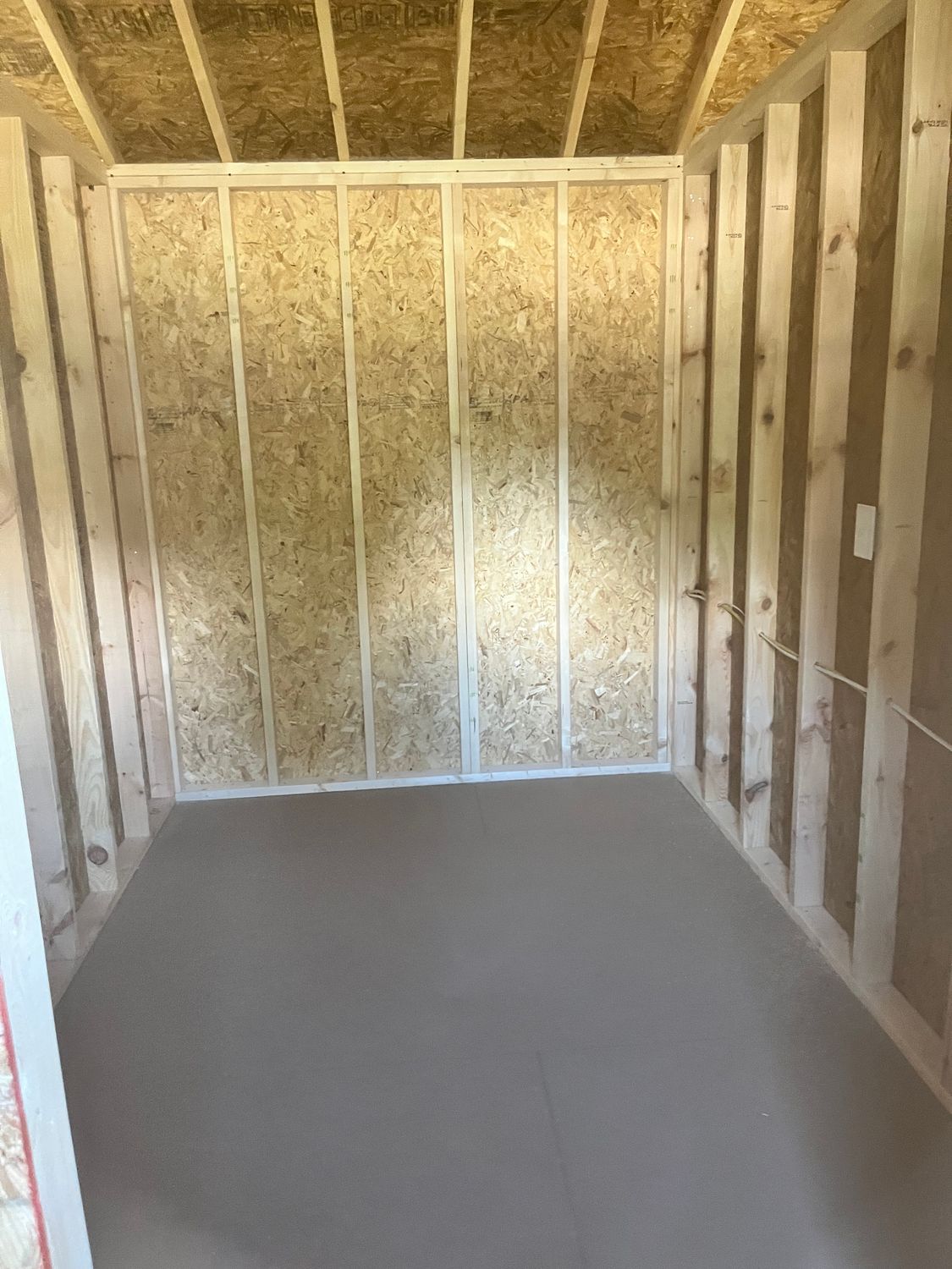 14 x 40 Side Utility W/Framed Walls