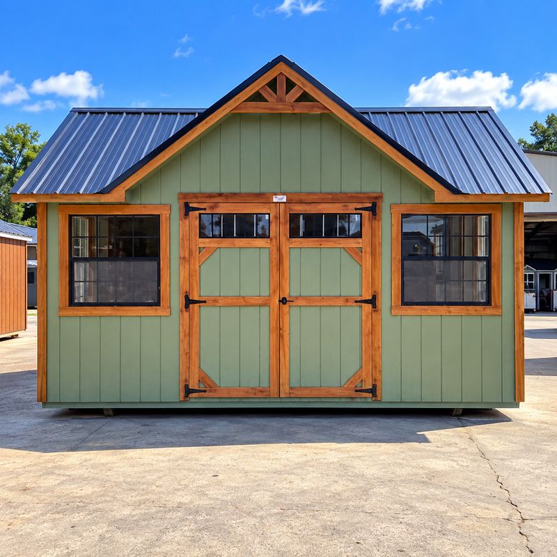 10x16 Garden Shed w/ Side Gable 10x16 Garden Shed w/ Side Gable