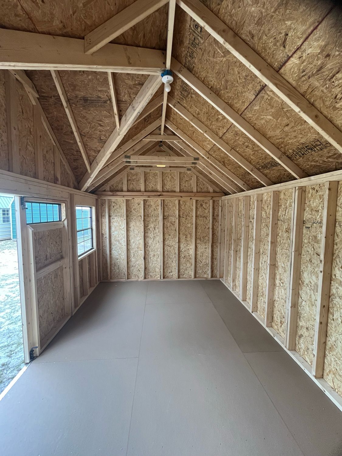 10x16 Garden Shed w/ Side Gable