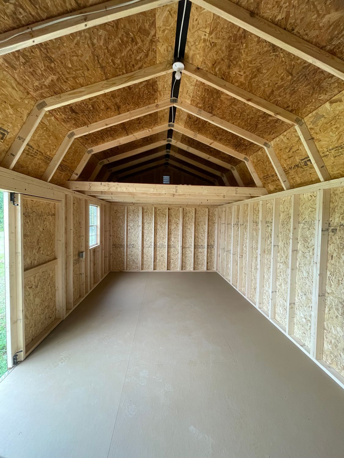 SIDE LOFTED BARN 12X24 SIDE LOFTED BARN 12X24