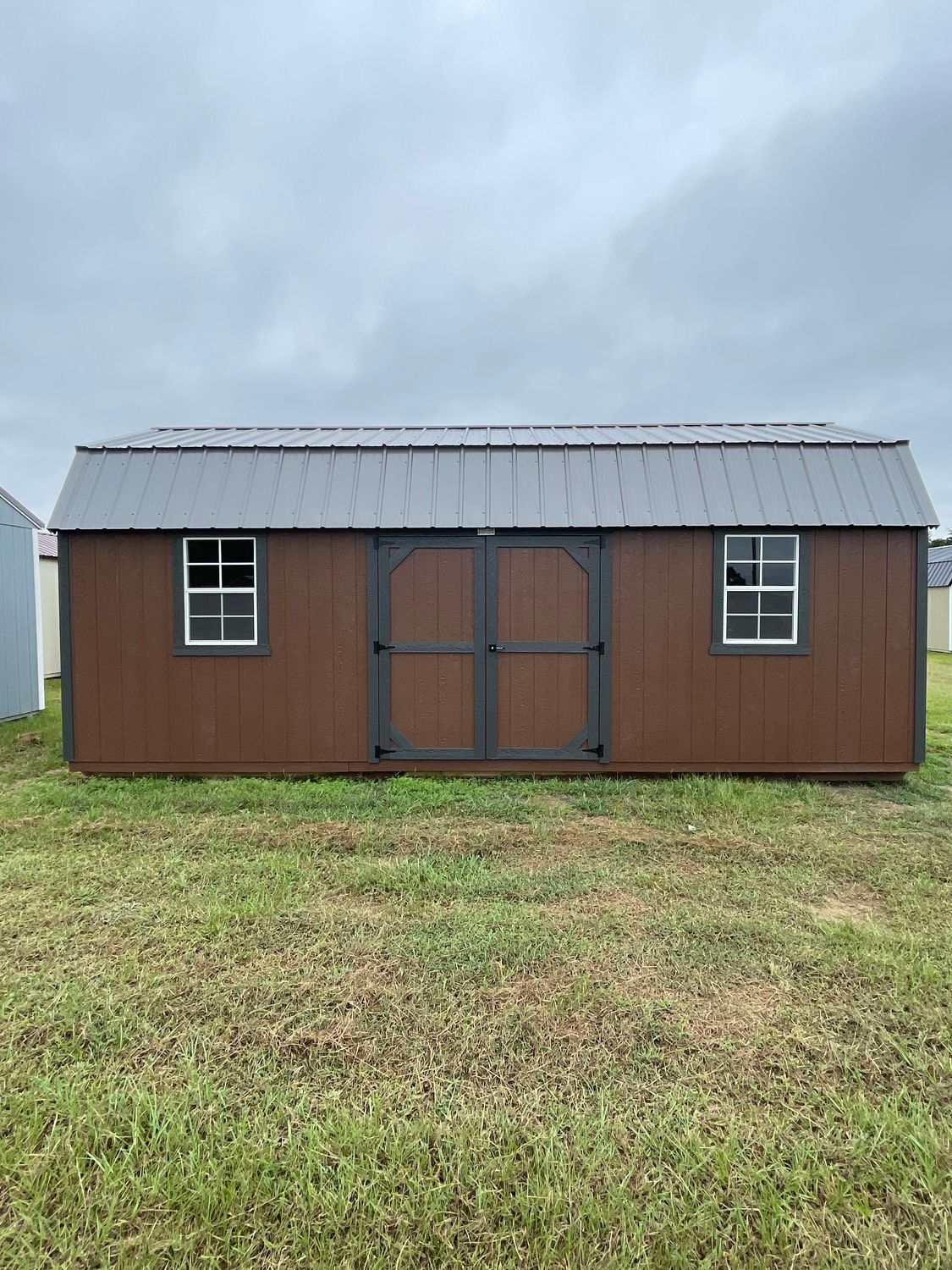 SIDE LOFTED BARN 12X24 SIDE LOFTED BARN 12X24