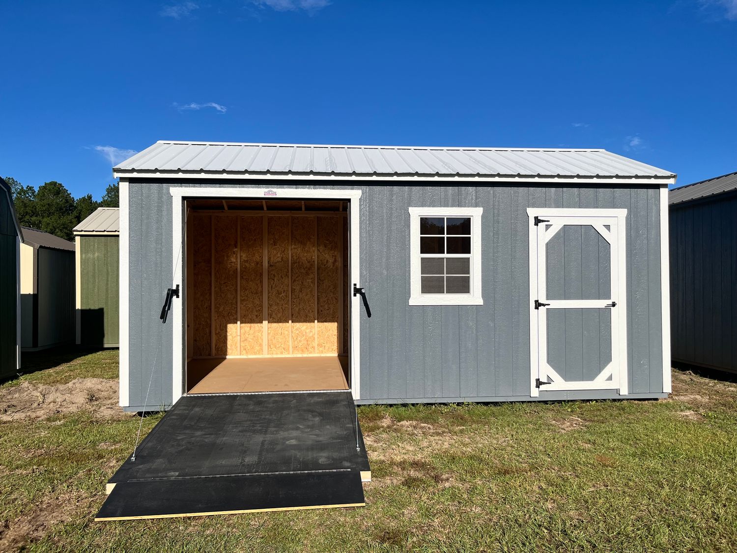 10 x 20 Side Utility W/7Ft Rampage Door 10 x 20 Side Utility W/7Ft Rampage Door