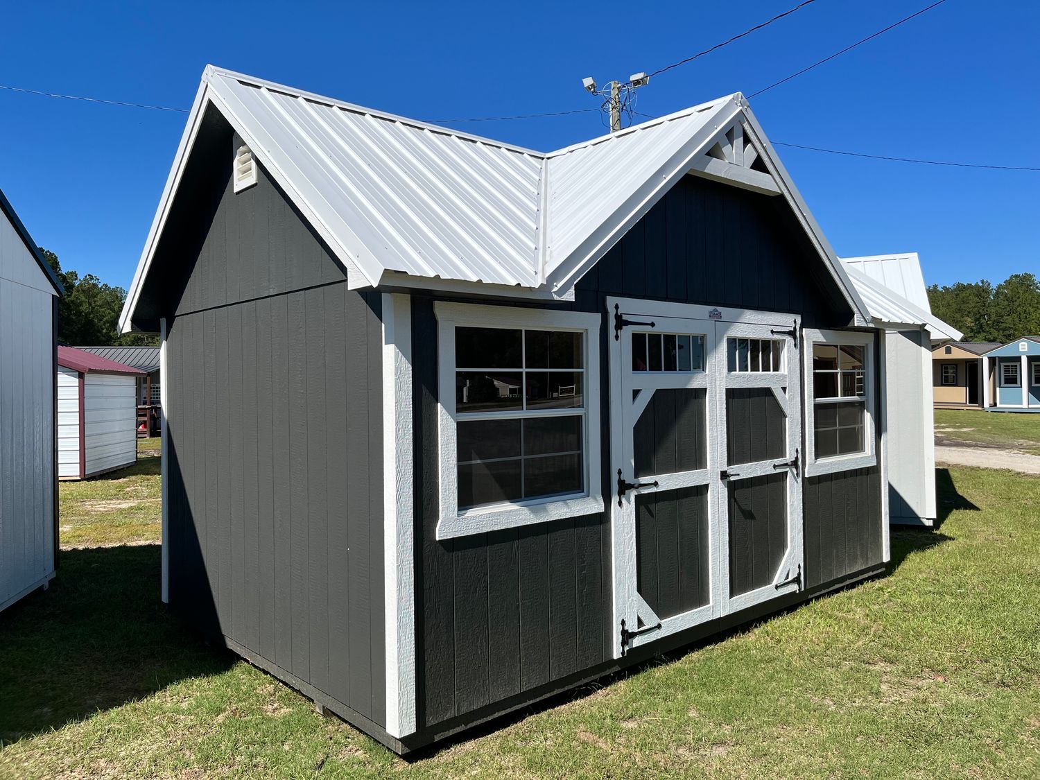10 x 16 Side Gabled Garden Shed