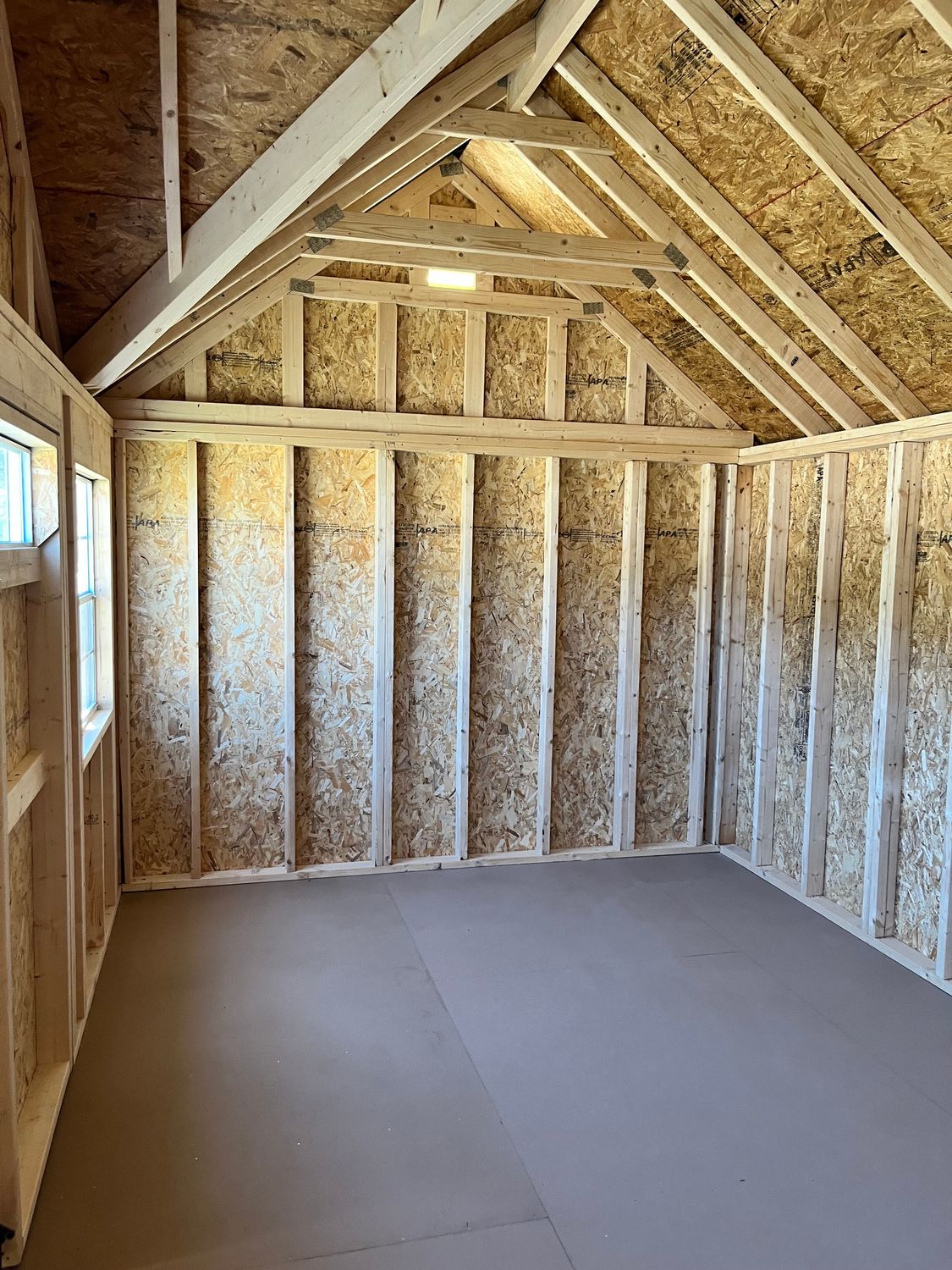 10 x 16 Side Gabled Garden Shed