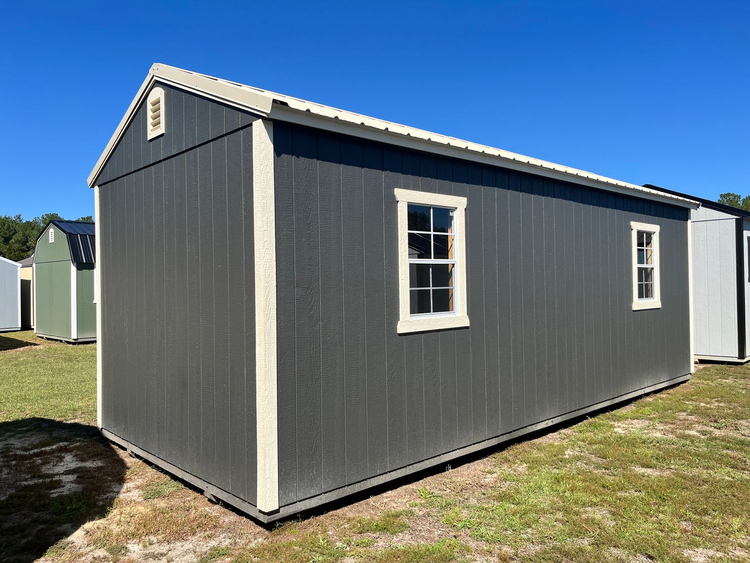 10 x 24 Side Utility W/Dormer Pkg 10 x 24 Side Utility W/Dormer Pkg