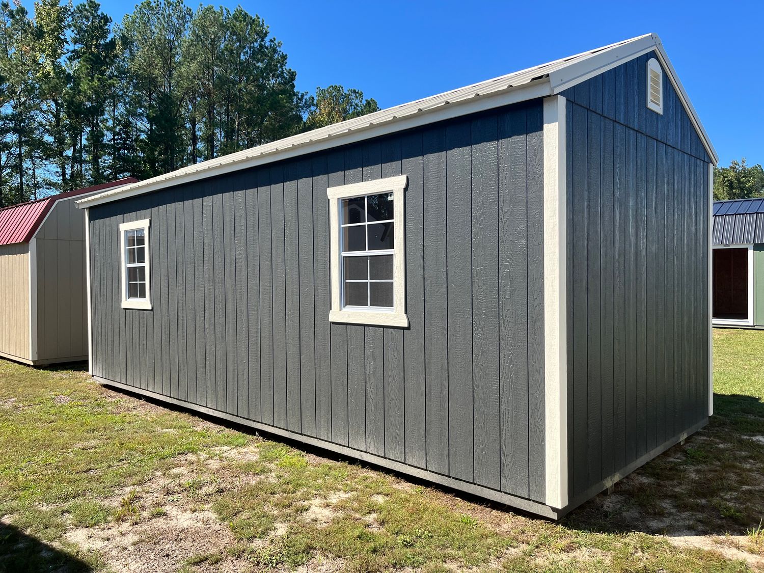 10 x 24 Side Utility W/Dormer Pkg 10 x 24 Side Utility W/Dormer Pkg
