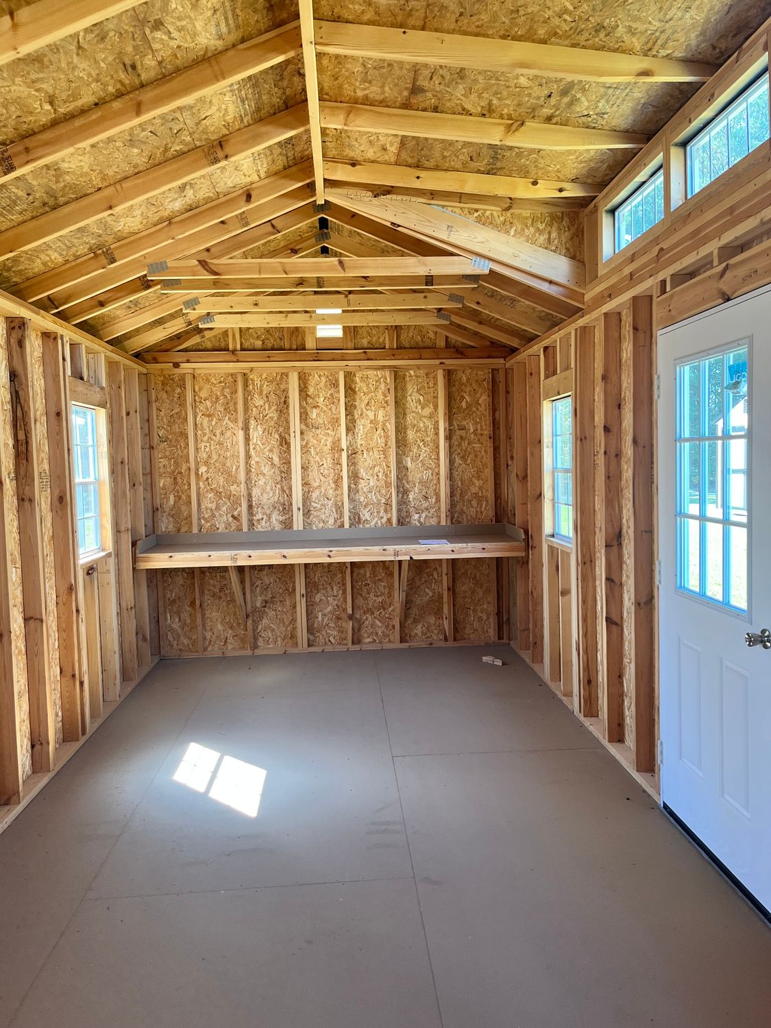 10 x 24 Side Utility W/Dormer Pkg 10 x 24 Side Utility W/Dormer Pkg