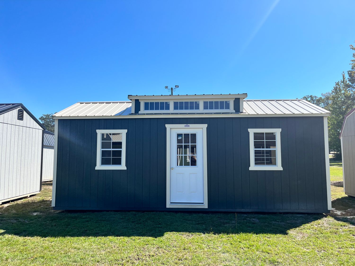 10 x 24 Side Utility W/Dormer Pkg 10 x 24 Side Utility W/Dormer Pkg