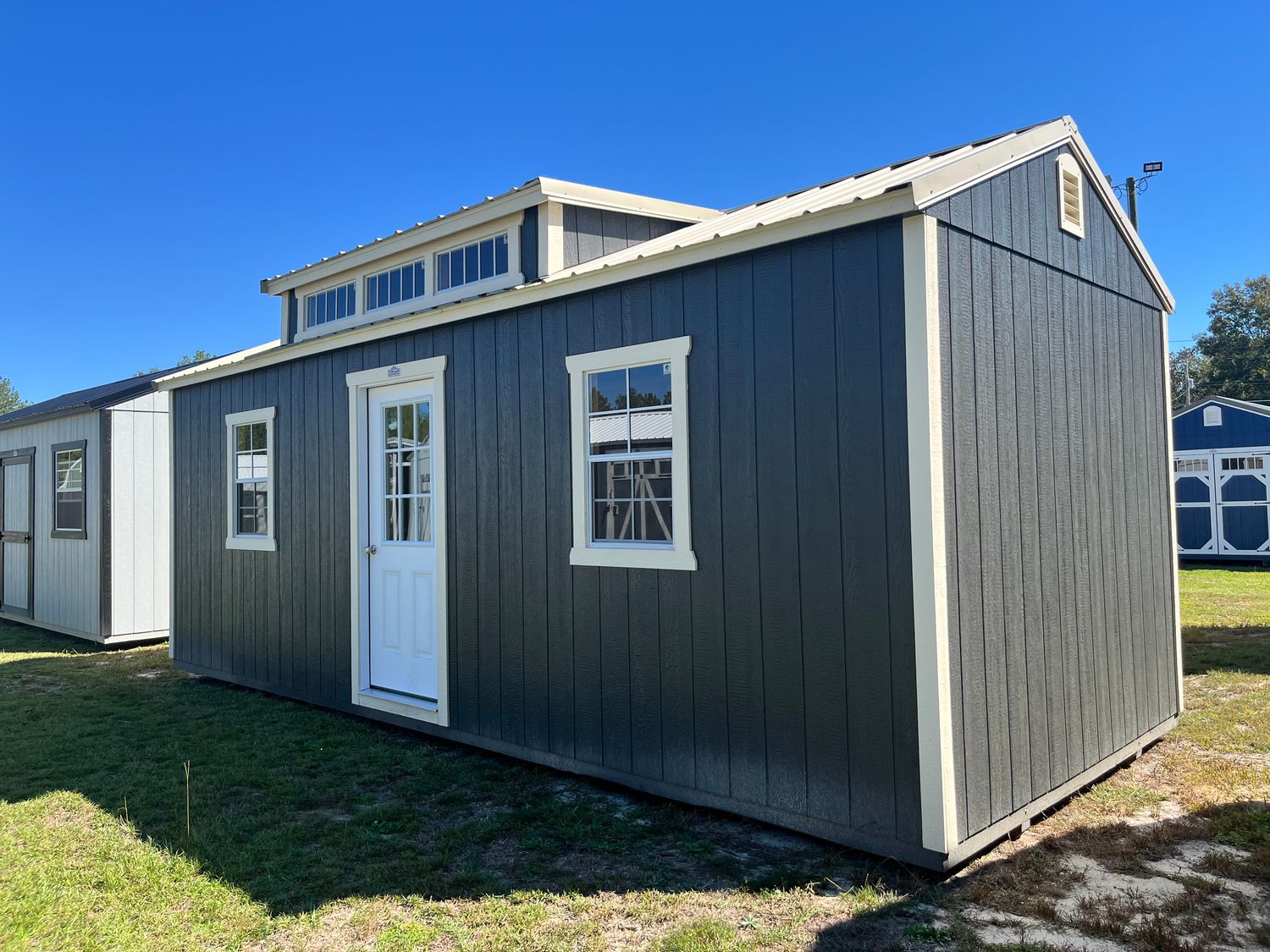 10 x 24 Side Utility W/Dormer Pkg 10 x 24 Side Utility W/Dormer Pkg