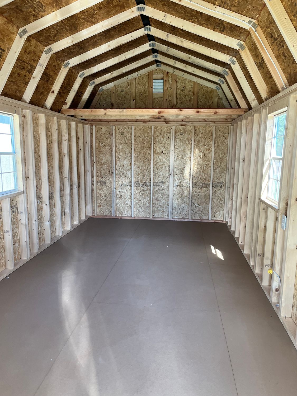 10 x 24 Lofted Cabin