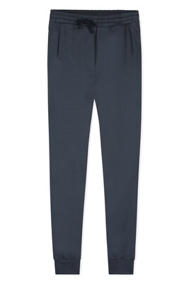 SWEATPANTS ORGANIC COTTON GREYED BLUE SWEATPANTS ORGANIC COTTON GREYED BLUE