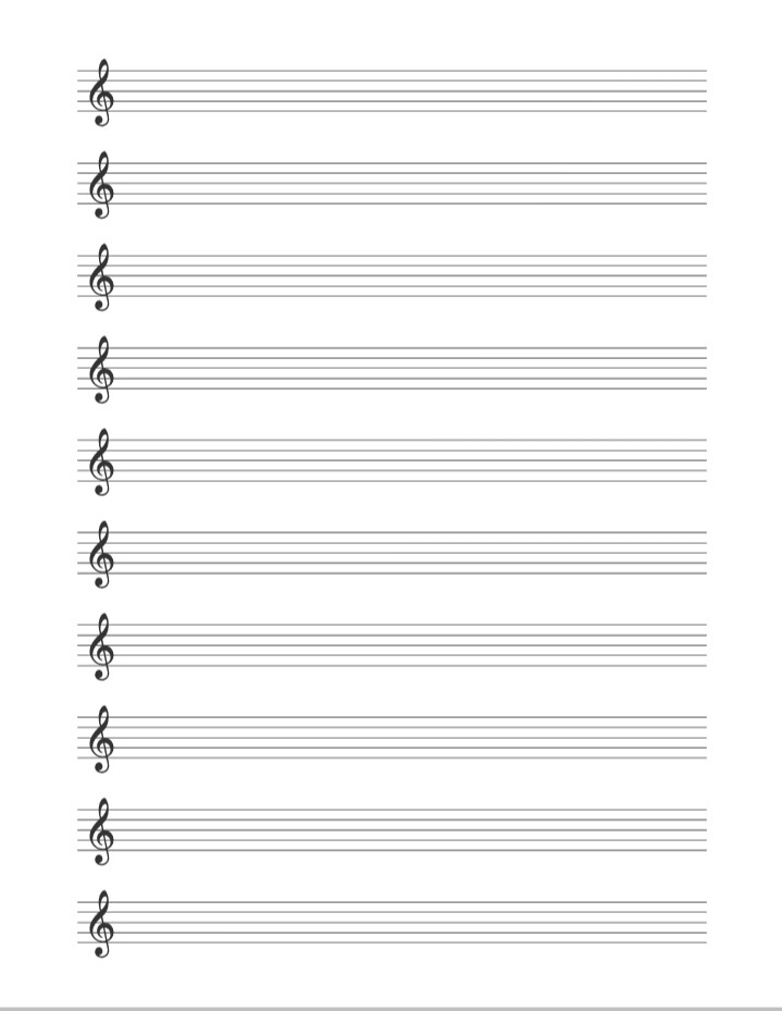 VIOLIN STAFF BOOK