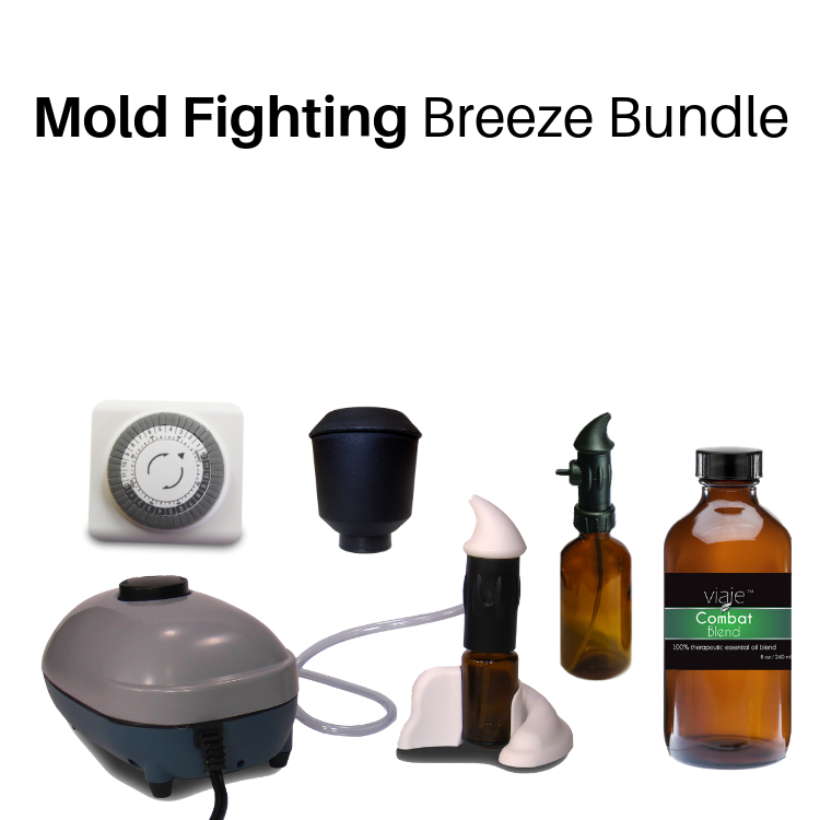 Breeze Diffuser Mold Fighter Essential Oil Diffuser Bundle