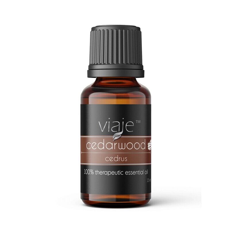 VIAJE™ Cedarwood Pure Essential Oil 15 ml VIAJE™ Cedarwood Pure Essential Oil 15 ml