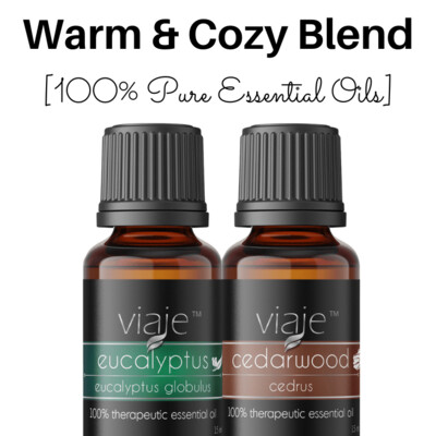 VIAJE™ Essential Oil 15 ml - WARM & COZY BLEND Two Pack