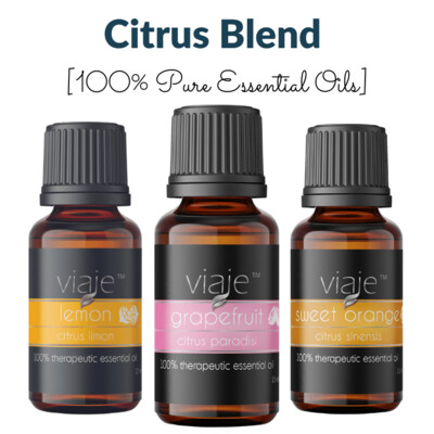 VIAJE™ Essential Oil 15 ml CITRUS BLEND Three Pack