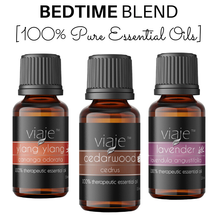 VIAJE™ Essential Oil 15 ml BEDTIME BLEND Three Pack