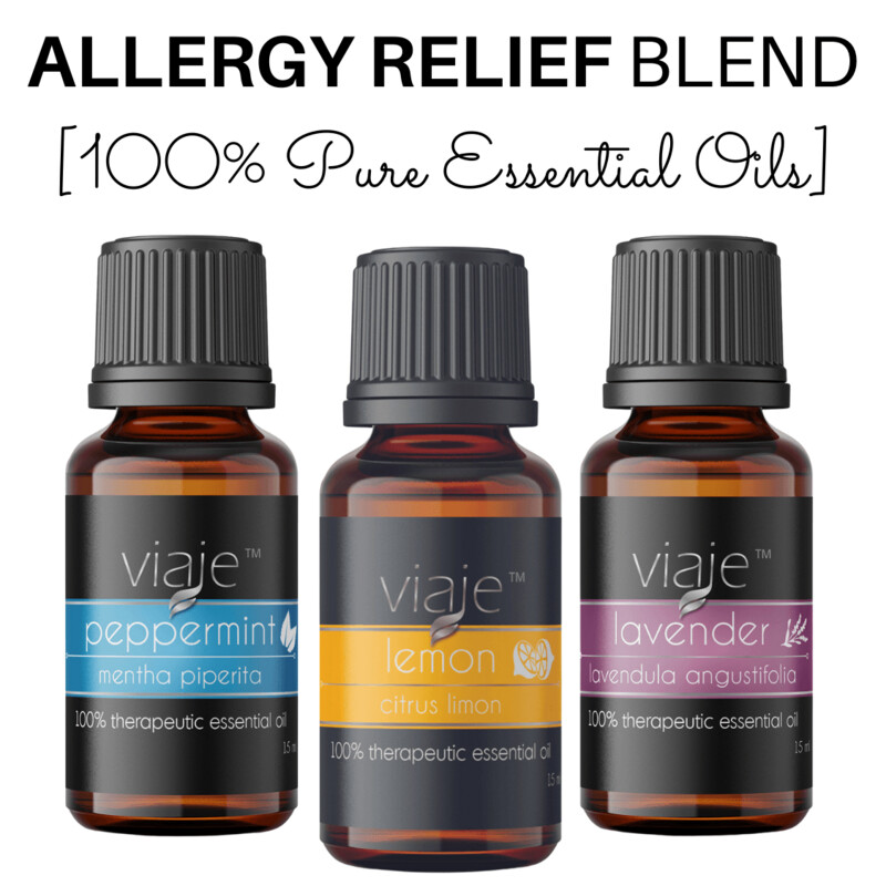 VIAJE™ Essential Oil 15 ml ALLERGY RELIEF BLEND Three Pack