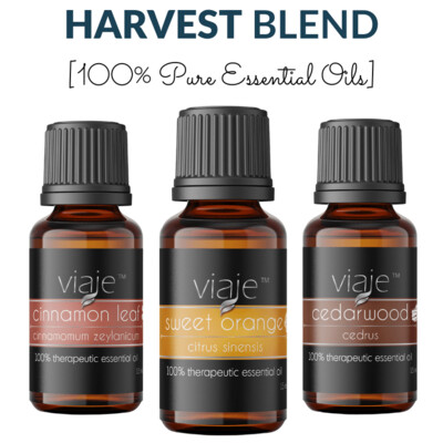 VIAJE™ Essential Oil 15 ml HARVEST BLEND Three Pack