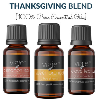 VIAJE™ Essential Oil 15 ml THANKSGIVING BLEND Three Pack