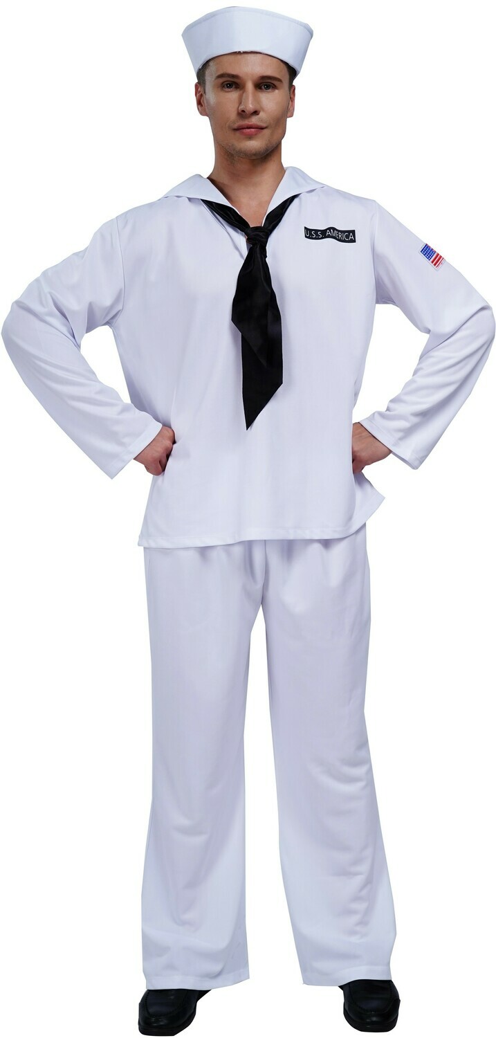 Adult Navy Sailor Uniform Costume