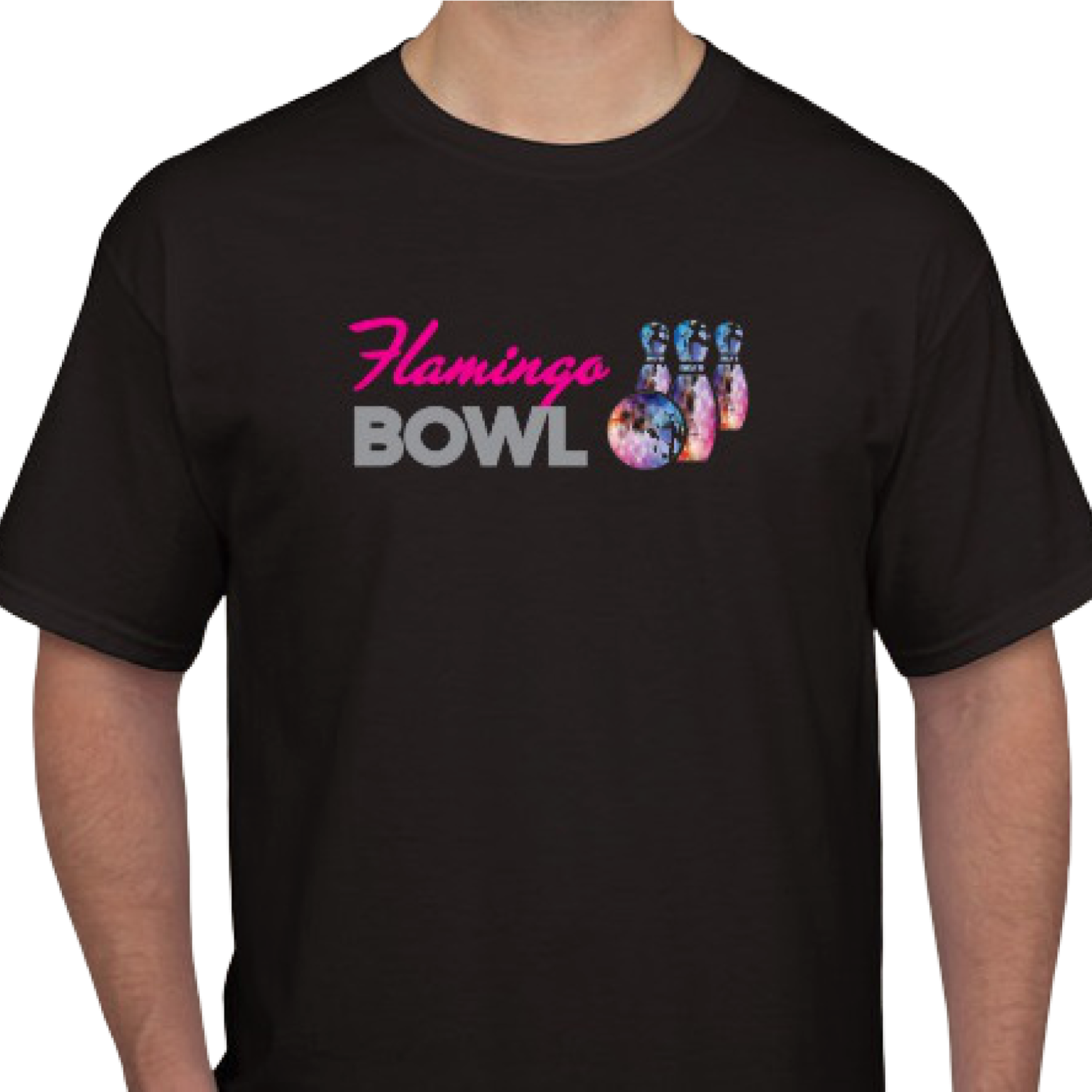Flamingo Bowl T-Shirt Flamingo Bowl T-Shirt