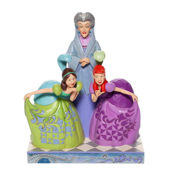 Disney Traditions by Jim Shore - Lady Tremaine, Anastasia &amp; Drusilla - The Terrible Tremaines