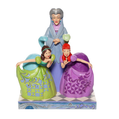 Disney Traditions by Jim Shore - Lady Tremaine, Anastasia &amp; Drusilla - The Terrible Tremaines