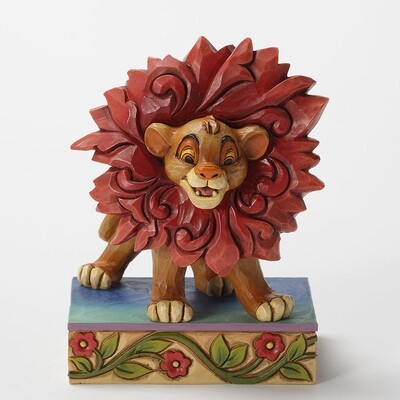 Disney Traditions by Jim Shore - Simba Personality Pose - Just Can&#39;t Wait To Be King