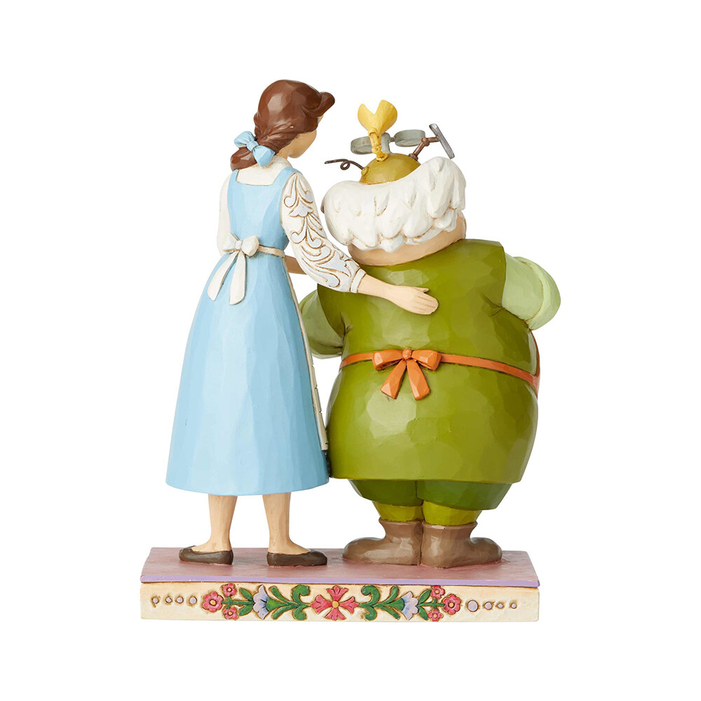 Disney Traditions by Jim Shore - Belle &amp; Maurice - Devoted Daughter