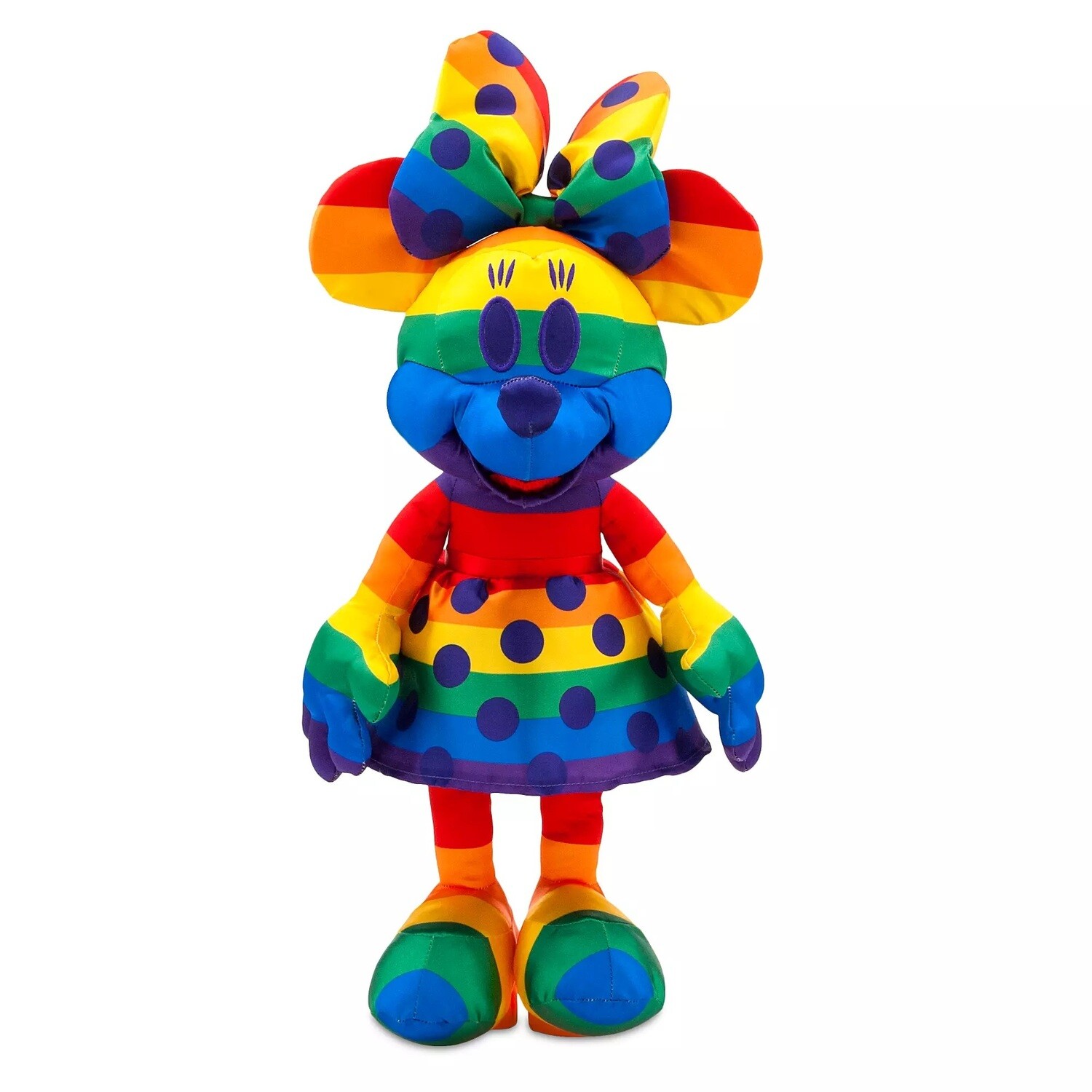 Rainbow Minnie Mouse Plush - 48cm