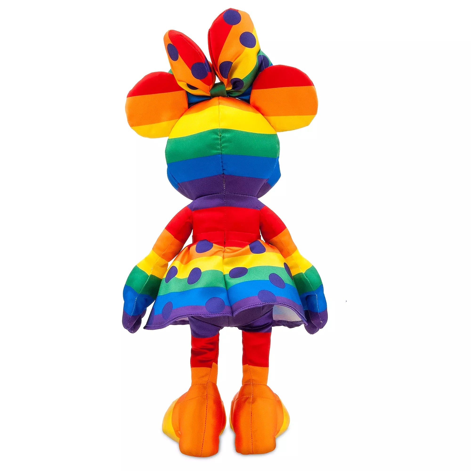 rainbow minnie mouse plush