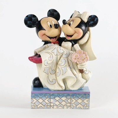 Disney Traditions by Jim Shore - Mickey and Minnie Wedding