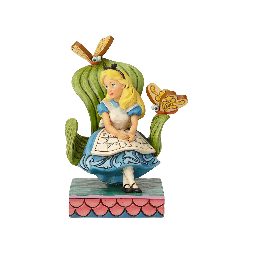 Disney Traditions by Jim Shore -  Alice In Wonderland - Curiouser &amp; Curiouser