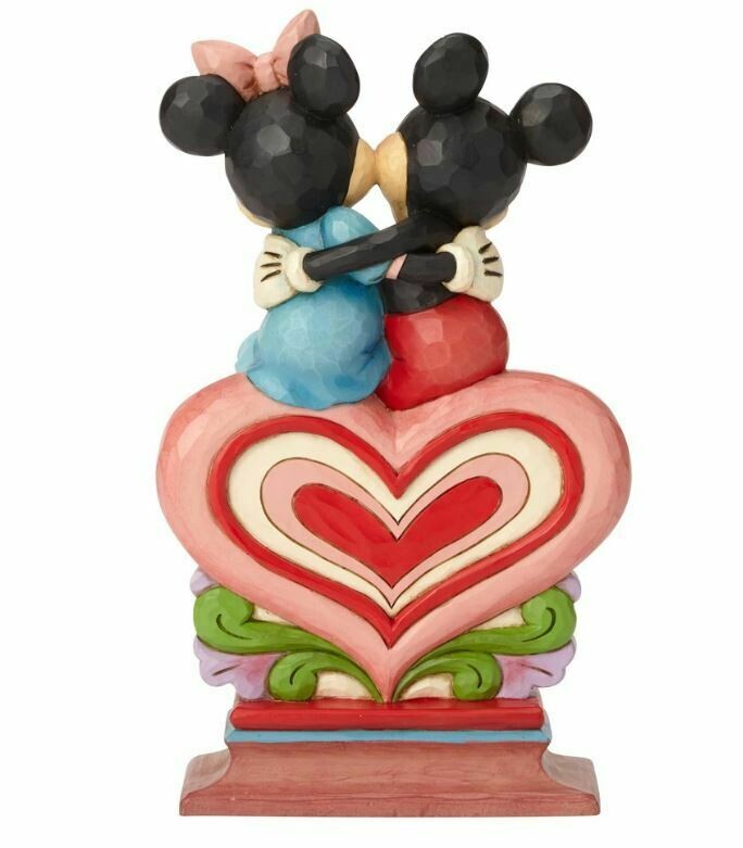Disney Traditions by Jim Shore -  Mickey and Minnie - Heart to Heart