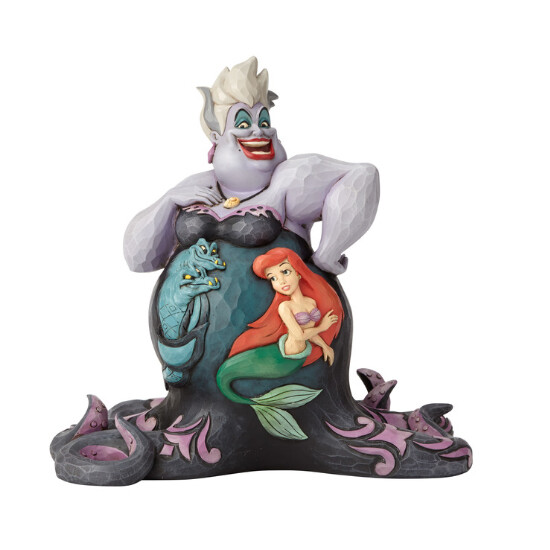 Disney Traditions by Jim Shore -  Ursula with Scene