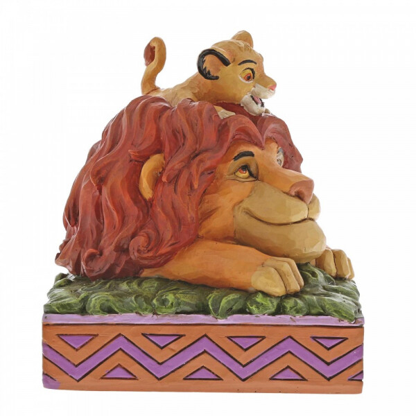 Disney Traditions by Jim Shore -  Mufasa and Simba - A Father's Pride