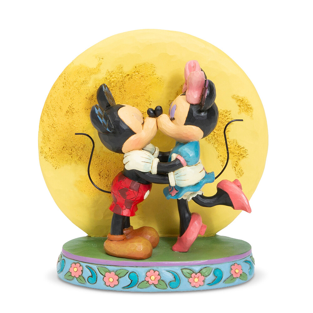 Disney Traditions by Jim Shore - Mickey and Minnie in the Moonlight