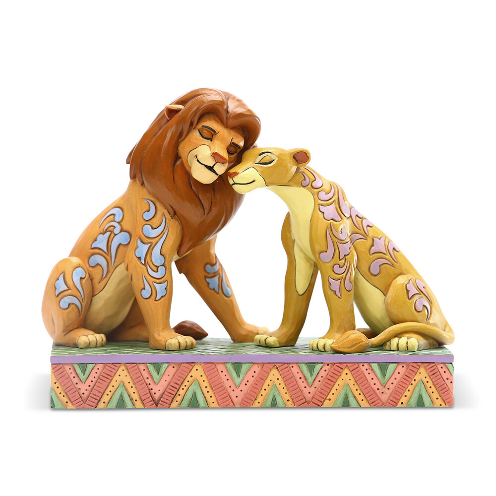 Disney Traditions by Jim Shore -  Simba and Nala - Savannah Sweethearts