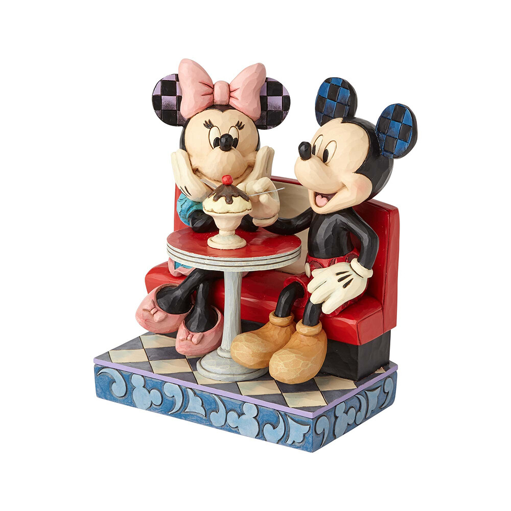 Disney Traditions by Jim Shore - Mickey and Minnie Soda Shop