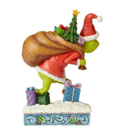 Grinch Jim Shore - Grinch Tiptoeing