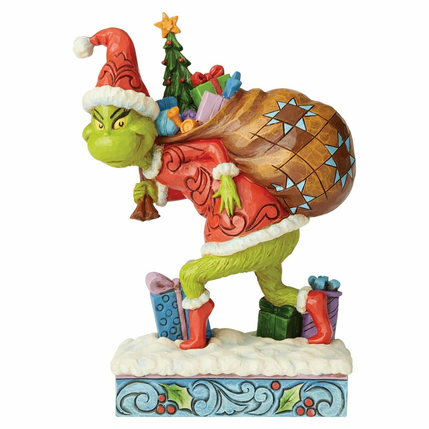 Grinch Jim Shore - Grinch Tiptoeing