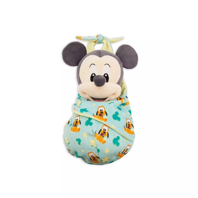 Mickey Mouse Plush in Pouch - 28cm