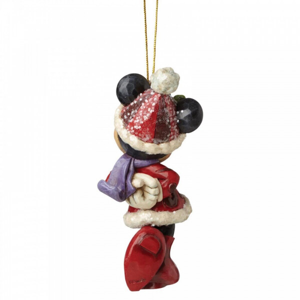 Disney Traditions by Jim Shore - Sugar Coated Minnie Mouse Hanging Ornament